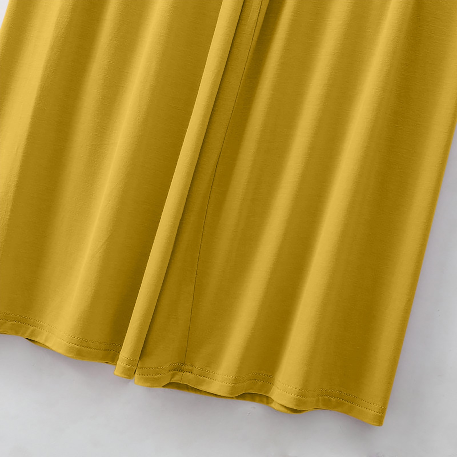 thumbnail image 5 of Conjunto de pijama holgado para mujer: camiseta de manga corta y pantalones con cordón, poliéster y spandex, para todas las estaciones, tallas M-XXL., 5 of 7